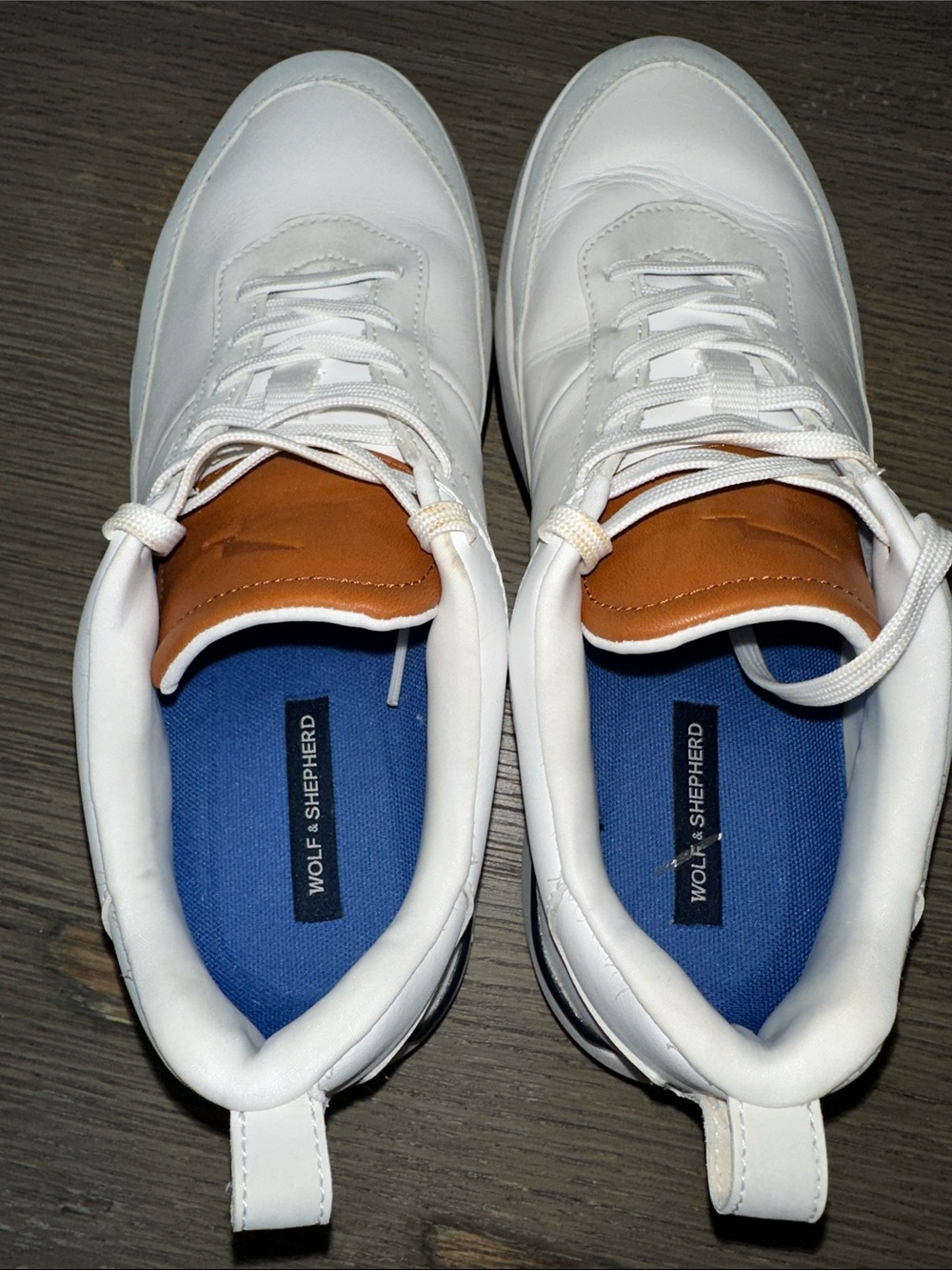 Wolf & Shepherd s Wolf and Shepherd Baller One
sneakers white/white size 10.5 - Picture 4 of 9